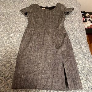 Neiman Marcus gray dress